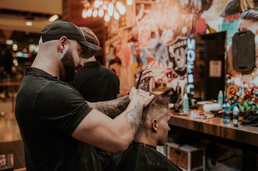 Perfilado de barba (foto de demostración)
